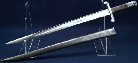 Portuguese M1886 Kropatschek Bayonet by Steyr 54